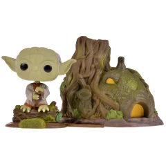 Фигурка Funko POP! Star Wars.The Empire Strikes Back: Dagobah Yoda with Hut 11